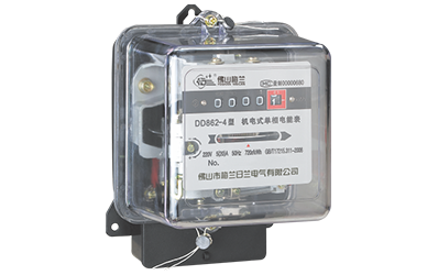 DD862-4单相电能表（黑盖、透明款）
